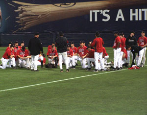 Raiders at Metrodome