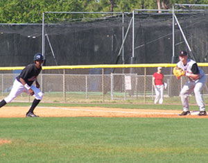 players on field